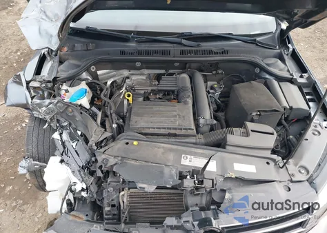 2017 Volkswagen Jetta 1.4T S из США, поврежденный, VIN 3VW2B7AJ1HM352898